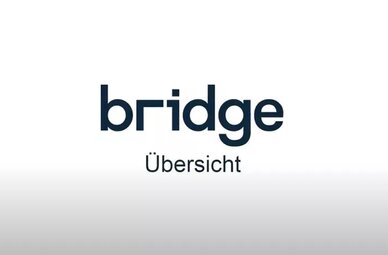 Thumbnail für ein Video, in dem Versicherungsmaklern und Finanz- und Investmentvermittlern die Benutzeroberfläche der Beratungssoftware bridge erläutert wird