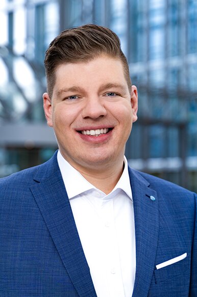 Claudio Schrader, Teamleiter und Senior Key Account Manager im Vertriebsaufbau und Vertriebsservice