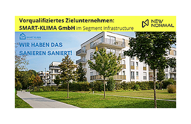 SMART-KLIMA, ein Unternehmen, dass seinen Kunden ein Rundum-Lösungspaket bietet, um in Immobilien Energieeffizienzvorteile von bis zu 60 Prozent zu erzielen