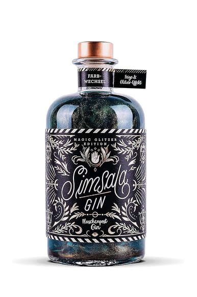 Eine Flasche Gin mit einer Kombination aus fruchtig süßer Feige und feinem Wacholder