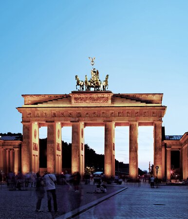 Foto von Berlin, wo mit der Hauptstadtmesse einmal im Jahr eine große Veranstaltung für Versicherungsmakler und Finanzdienstleister stattfindet, auf der sich die Vermittler weiterbilden und informieren