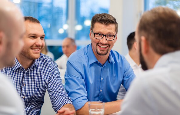 Mitarbeiter der Fonds Finanz in München