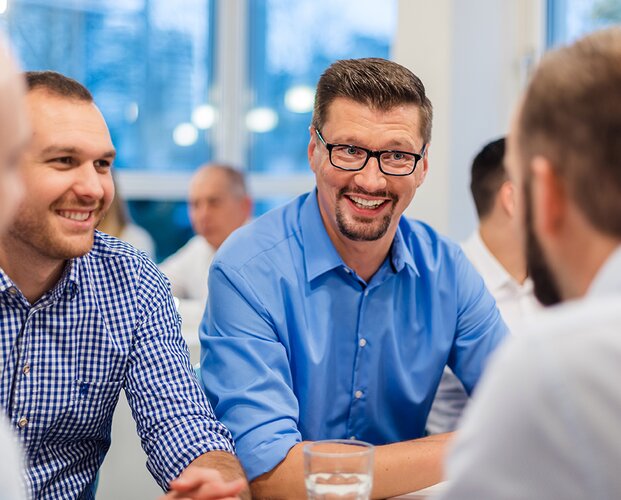 Mitarbeiter der Fonds Finanz in München