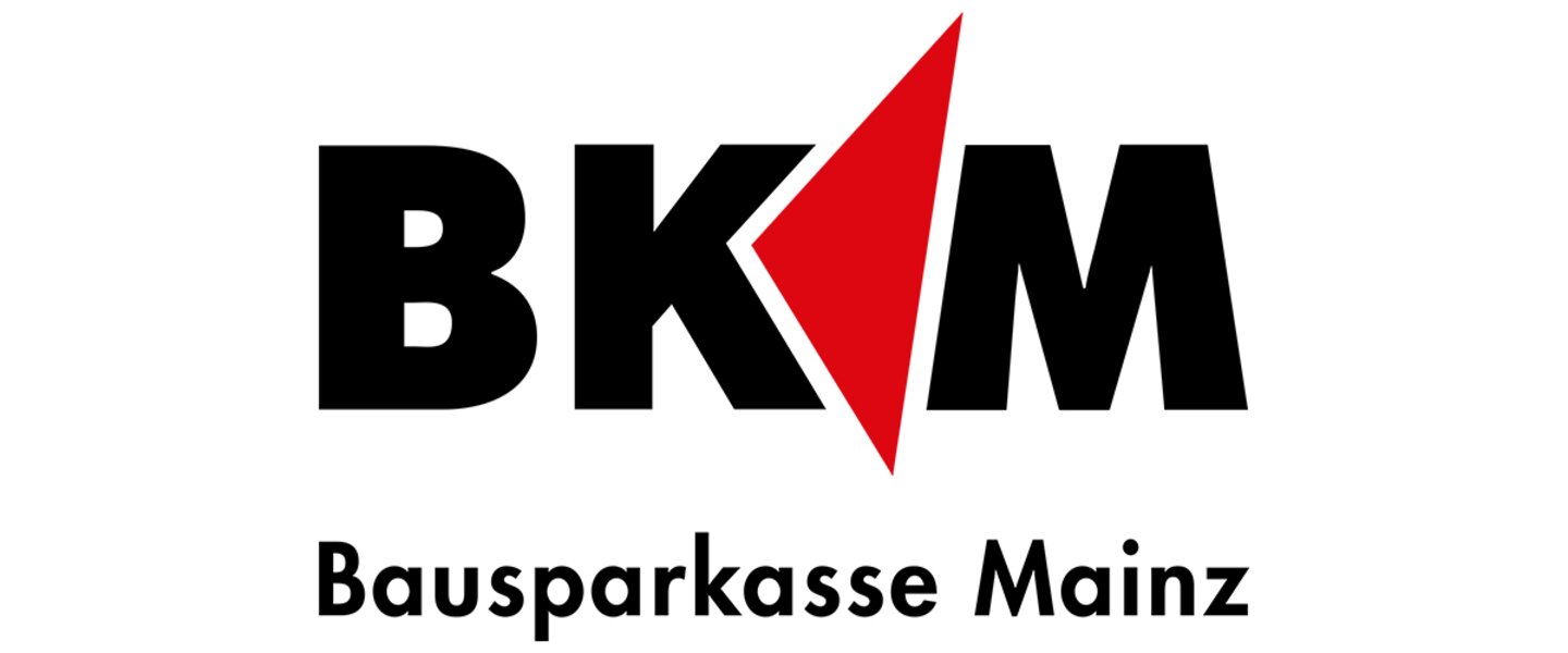 Das Logo der BKM Bausparkasse Mainz AG