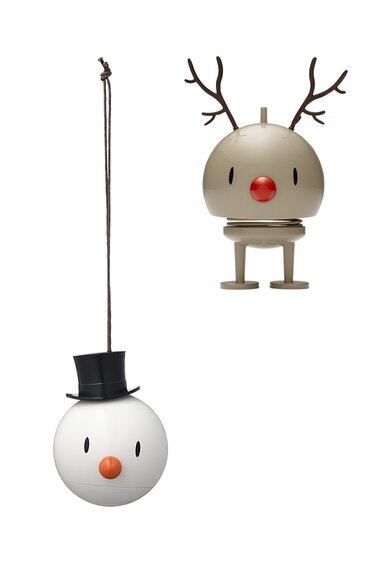 Kleine Design-Objekte aus Dänemark als humorvoller Weihnachtsschmuck